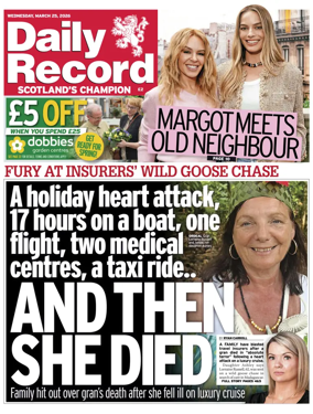Cover of Daily Record