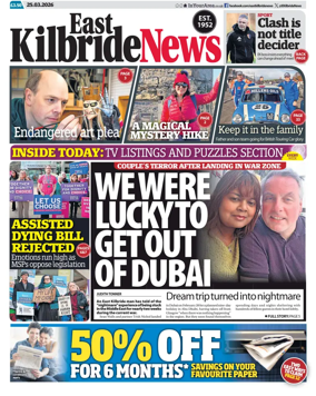 Cover of East Kilbride News