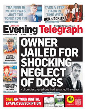 Cover of Evening Telegraph (First Edition)