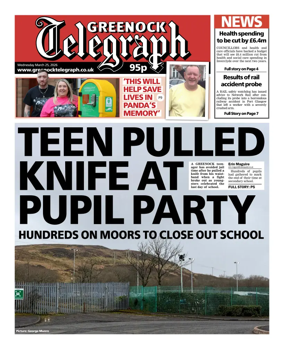 Cover of Greenock Telegraph