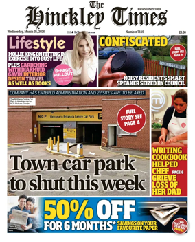 Cover of Hinckley Times