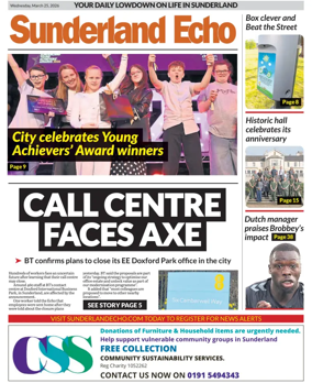 Cover of Sunderland Echo