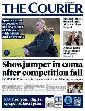 Cover of The Courier & Advertiser (Fife Edition)