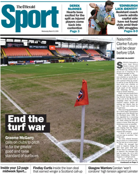Cover of Herald Sport