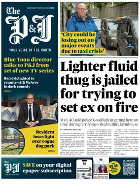 Cover of The Press and Journal (Aberdeen and Aberdeenshire)