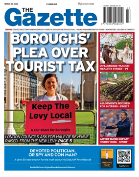 Cover of Uxbridge Gazette