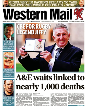 Cover of Western Mail
