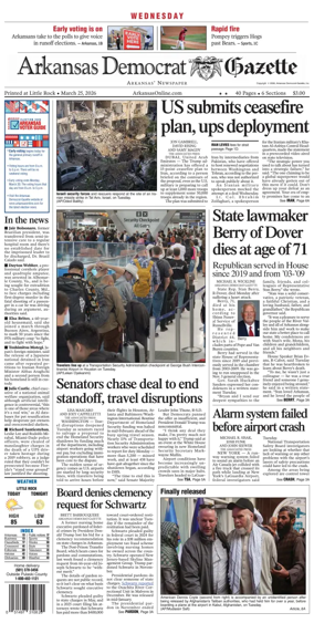 Cover of Arkansas Democrat-Gazette