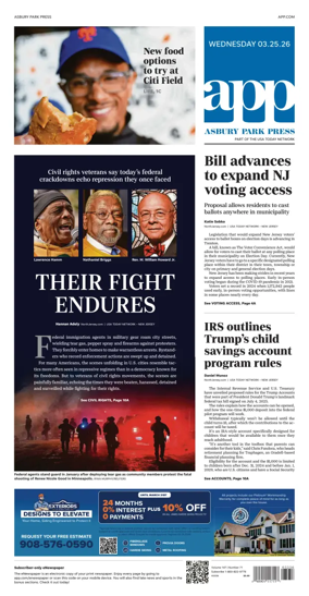 Cover of Asbury Park Press