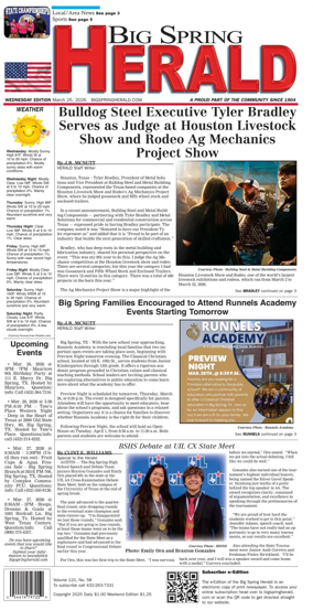 Cover of Big Spring Herald