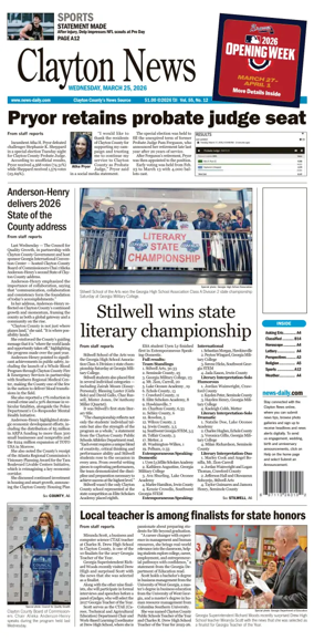 Cover of Clayton News