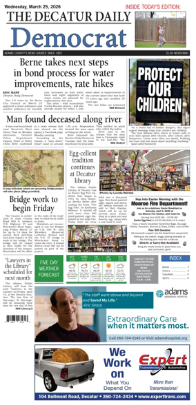 Cover of The Decatur Daily Democrat