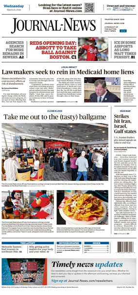 Cover of Hamilton Journal News