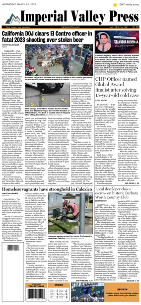 Cover of Imperial Valley Press