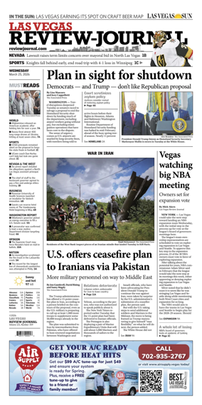 Cover of Las Vegas Review-Journal