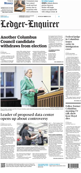 Cover of Ledger-Enquirer