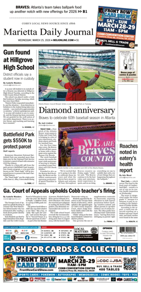 Cover of Marietta Daily Journal