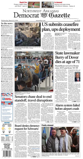 Cover of Northwest Arkansas Democrat-Gazette