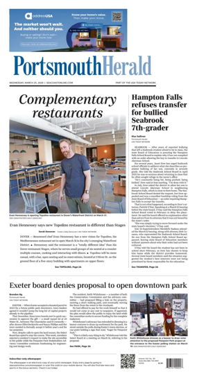 Cover of Portsmouth Herald