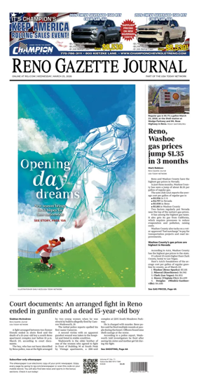 Cover of Reno Gazette Journal