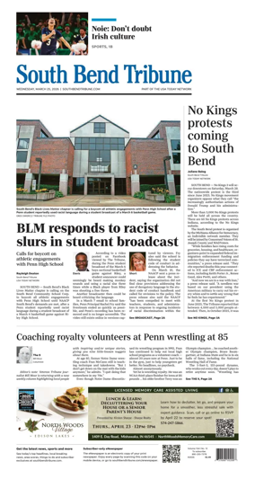 Cover of South Bend Tribune
