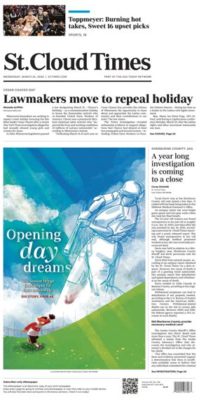 Cover of St. Cloud Times