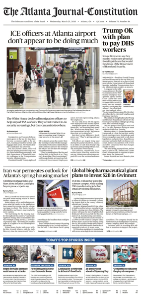 Cover of The Atlanta Journal-Constitution