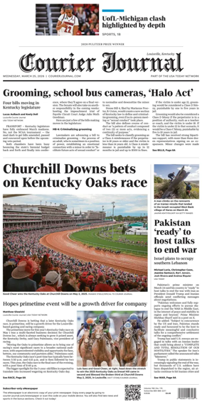 Cover of The Courier-Journal (Louisville)