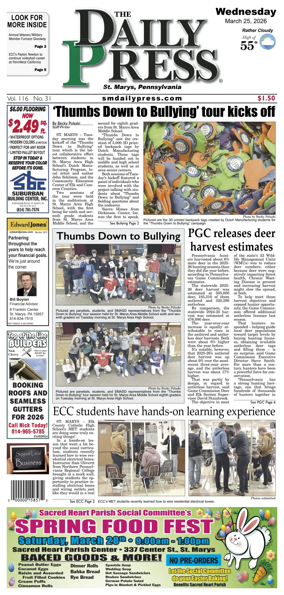 Cover of The Daily Press