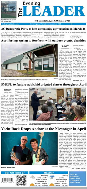 Cover of The Evening Leader