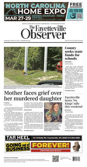 Cover of The Fayetteville Observer