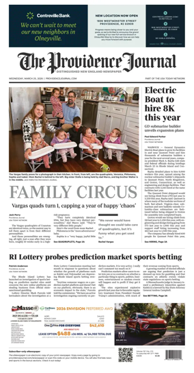 Cover of The Providence Journal