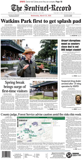 Cover of The Sentinel-Record