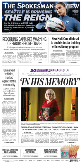 Cover of The Spokesman-Review (Spokane)