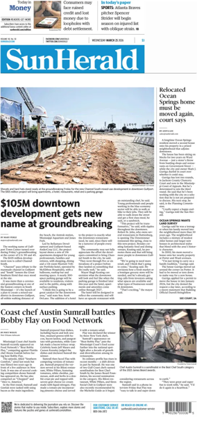 Cover of The Sun Herald