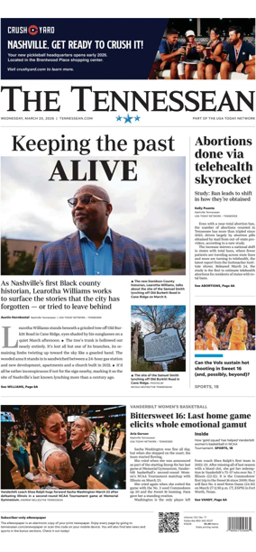 Cover of The Tennessean