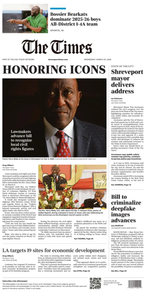 Cover of The Times (Shreveport)