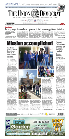 Cover of The Union Democrat