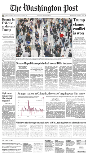 Cover of The Washington Post