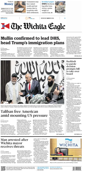 Cover of The Wichita Eagle