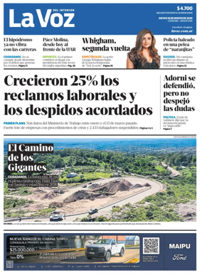 Cover of La Voz del Interior