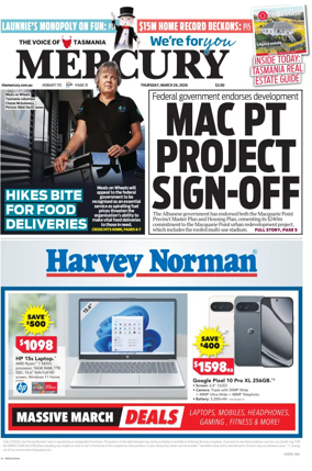 Cover of Mercury (Hobart)
