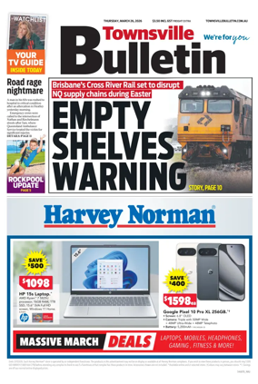 Cover of Townsville Bulletin