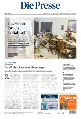 Cover of Die Presse