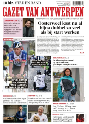 Cover of Gazet van Antwerpen Stad en Rand