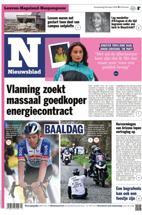 Cover of Het Nieuwsblad