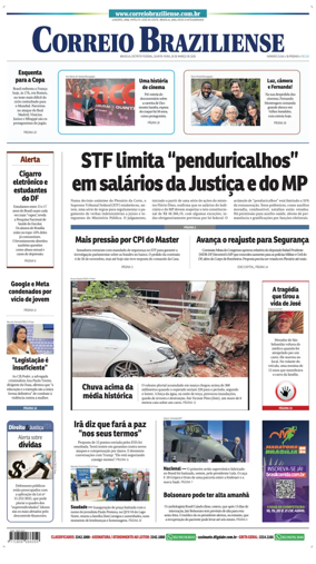 Cover of Correio Braziliense