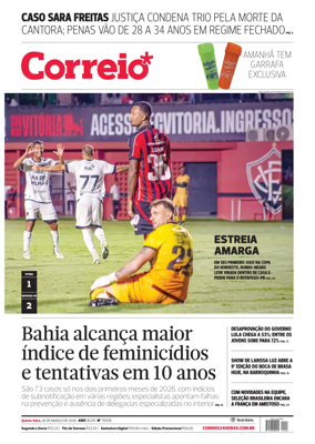 Cover of Correio da Bahia