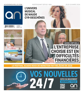 Cover of Acadie Nouvelle