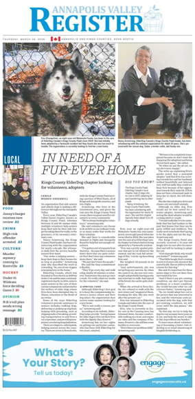 Cover of Annapolis Valley Register